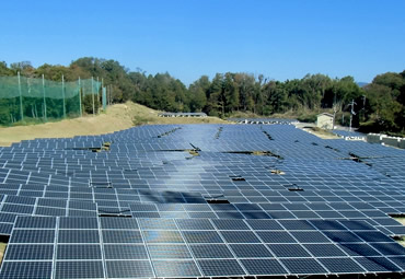 写真：太陽光発電